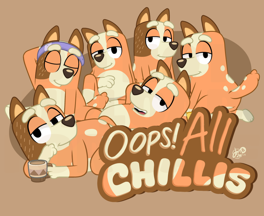 "Geez, how many spicy dogs have you drawn?"
"Yes."
#ChilliHeeler 🌶️🔥🥵