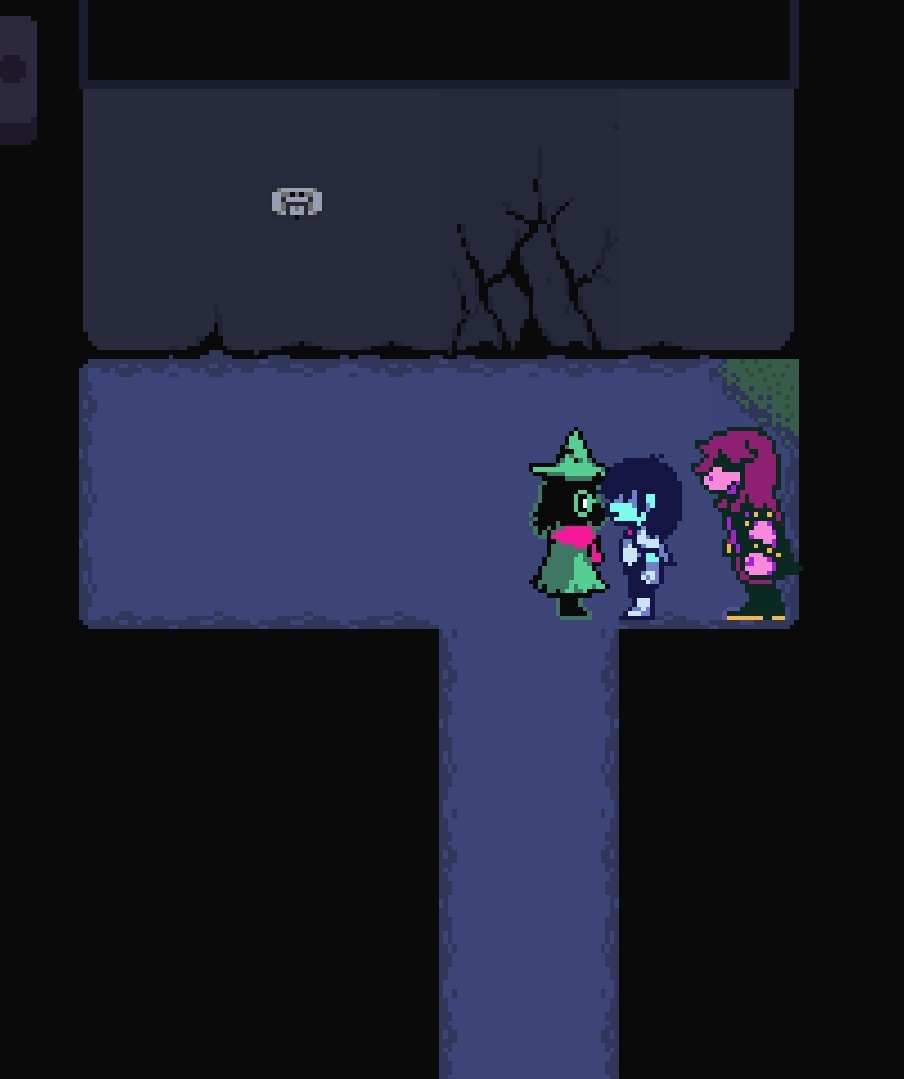 / Motivo del encarcelamiento: cogerme a Ralsei en público.