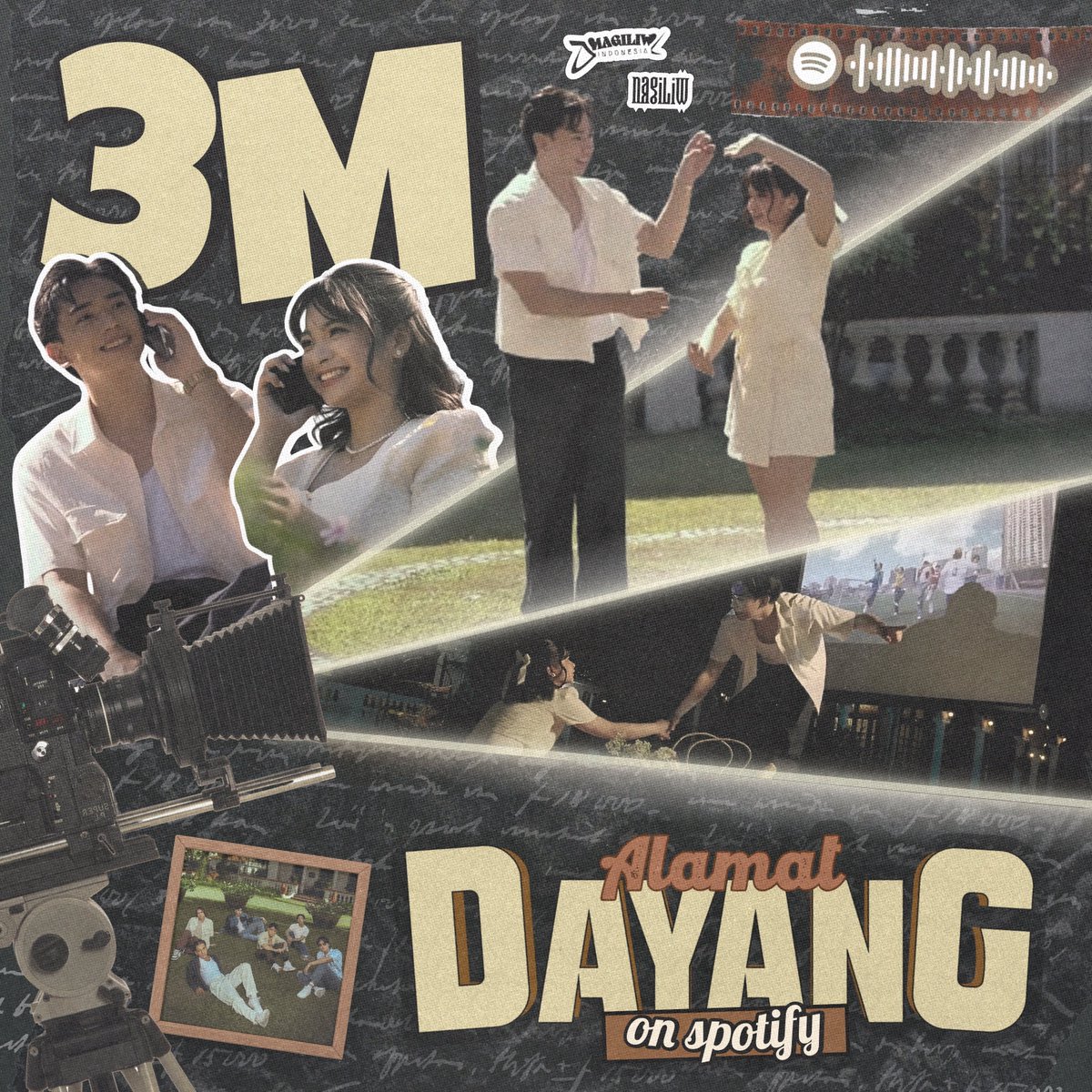 Lagu kesayangan kita, Dayang, sudah mencapai puncak terbarunya di Spotify yaitu 3M pendengar! Ayo teruskan agar sang putri cantik ini terus bersinar 💕👑

🔗 open.spotify.com/track/7oLEl2cu…

<a href="/Official_ALAMAT/">ALAMAT ᜀᜎᜋᜆ᜔ 🇵🇭</a>
#ALAMAT #ALAMATDayang