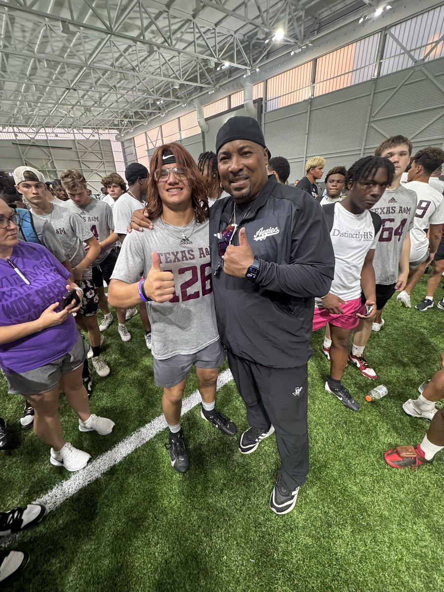 Felix Ramirez III (@felixr3_) on Twitter photo Had a great time today competing at Texas A&M ! Thank you <a href="/CoachTroop_/">Trooper Taylor</a> for the learning opportunity as well as the POWERFUL closing message to us RB’s Had a great time today competing at Texas A&M ! Thank you <a href="/CoachTroop_/">Trooper Taylor</a> for the learning opportunity as well as the POWERFUL closing message to us RB’s