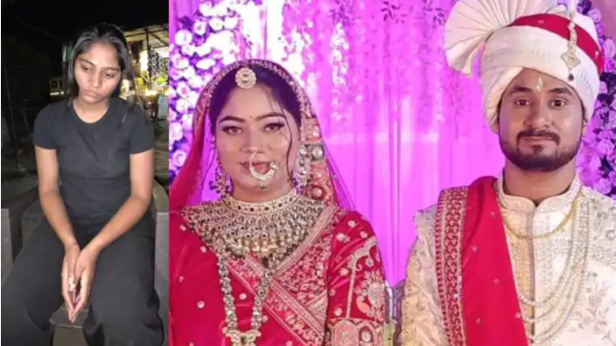 मेघालय में राजा रघुवंशी की हत्या के मामले में उनकी पत्नी सोनम को गिरफ्तार किया गया है। सोनम ने सुपारी देकर हत्या करवाई थी। पुलिस ने मध्य प्रदेश से तीन और आरोपियों को भी पकड़ा है। #CrimeNews #Meghalaya #MurderCase #RajaRaghuvanshi #BreakingNews