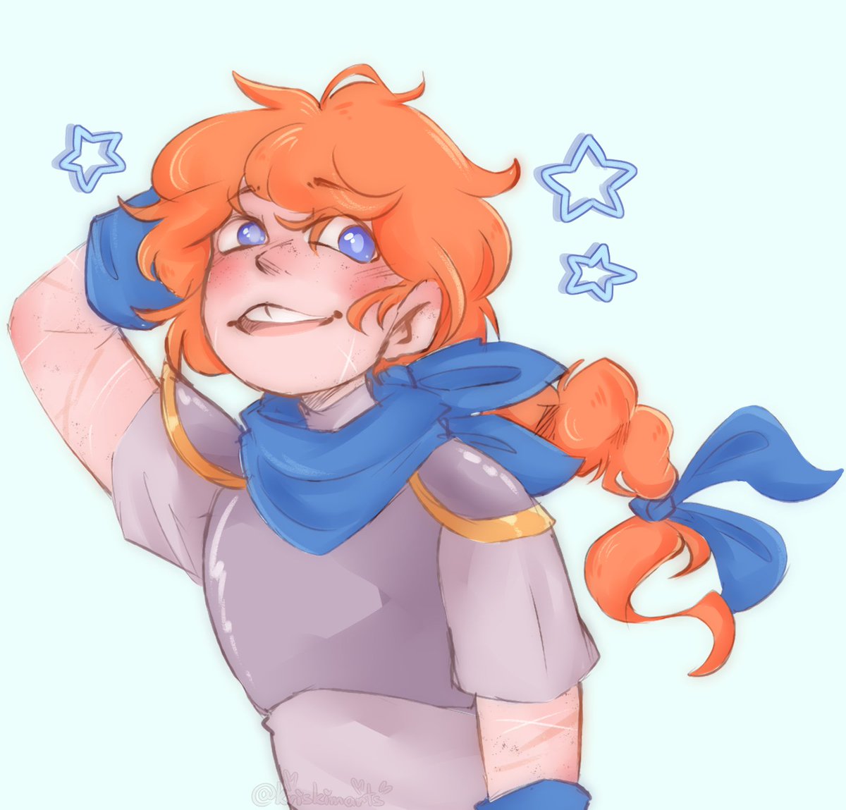 kriskimarts's tweet photo. hum!Swap💙

design by @/Karshoonn

[#undertale_AU #underswap #swap_sans] https://t.co/rkNlEnPJQb