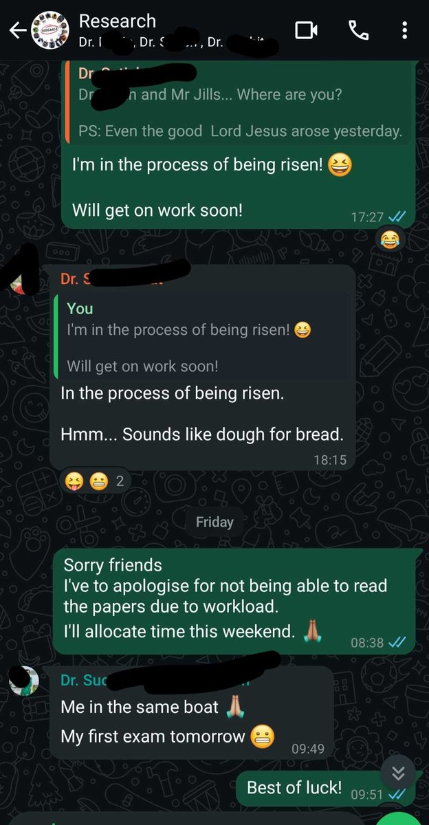 I'm part of a small research team putting together a paper on the correlation of HbA1c &amp; Peripheral Neuropathy in diabetics. Requires going through data of 1200 patients, reading reference papers &amp; putting forward our findings.

My problem lately has been a total loss of my