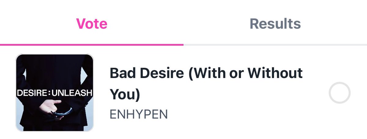 enhypenupdates's tweet photo. ‘Bad Desire (With or Without You)’ is nominated on Inkigayo's Pre-voting (LiNC app)!

Voting ends on June 12, 12AM KST.

@ENHYPEN_members @ENHYPEN #ENHYPEN #엔하이픈 #DESIRE_UNLEASH #BadDesire #WithorWithoutYou https://t.co/J4GEqlFPYM