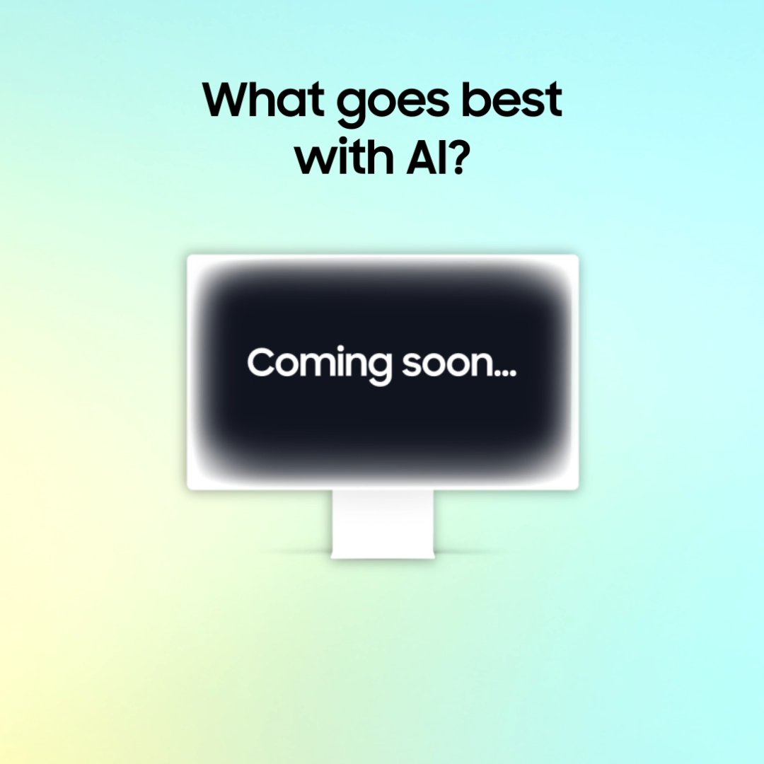 Smarter display. Better perks.

Reserve now for up to $100 off our new AI smart monitors during pre-order AND for a chance to win a Galaxy AI ecosystem bundle: bit.ly/4415Jg4

*Limited time offer on select monitors valid 6/9/202-6/23/2025, T&amp;Cs apply.