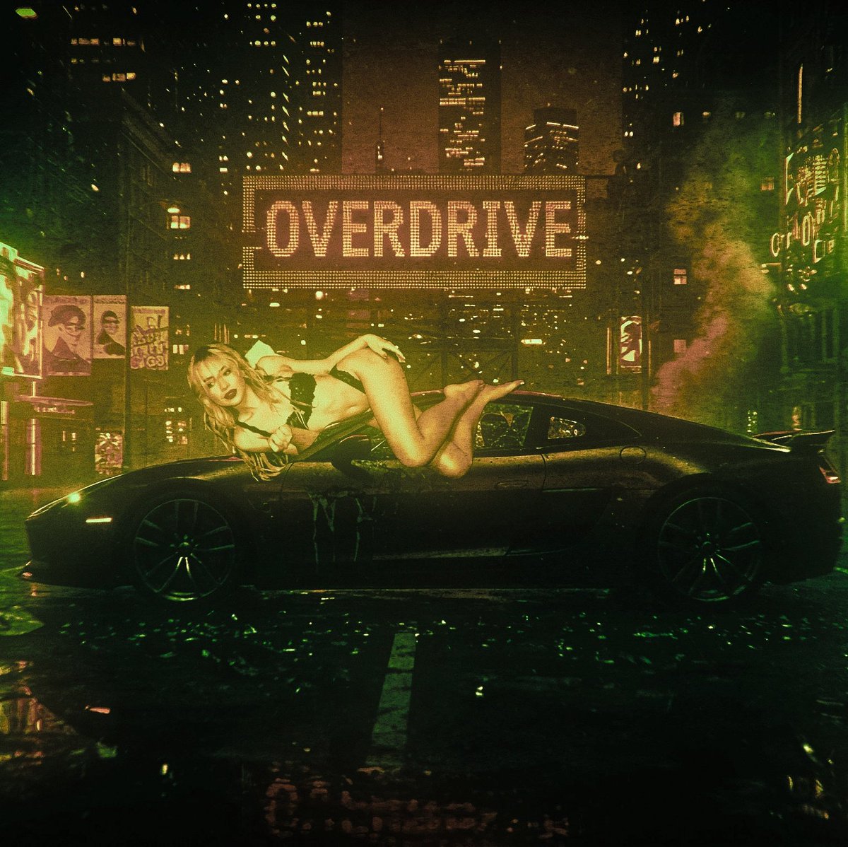 🚨 Tayla revelou a capa e o nome de seu novo single,“Overdrive”, que chega nas plataformas dia 18 de junho. #Anúncio