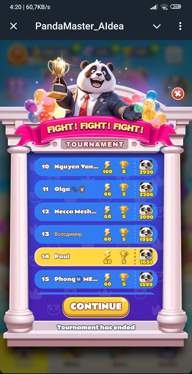 BotterAlan's tweet image. Lets see fam

@AIdeaGame #PandaMaster