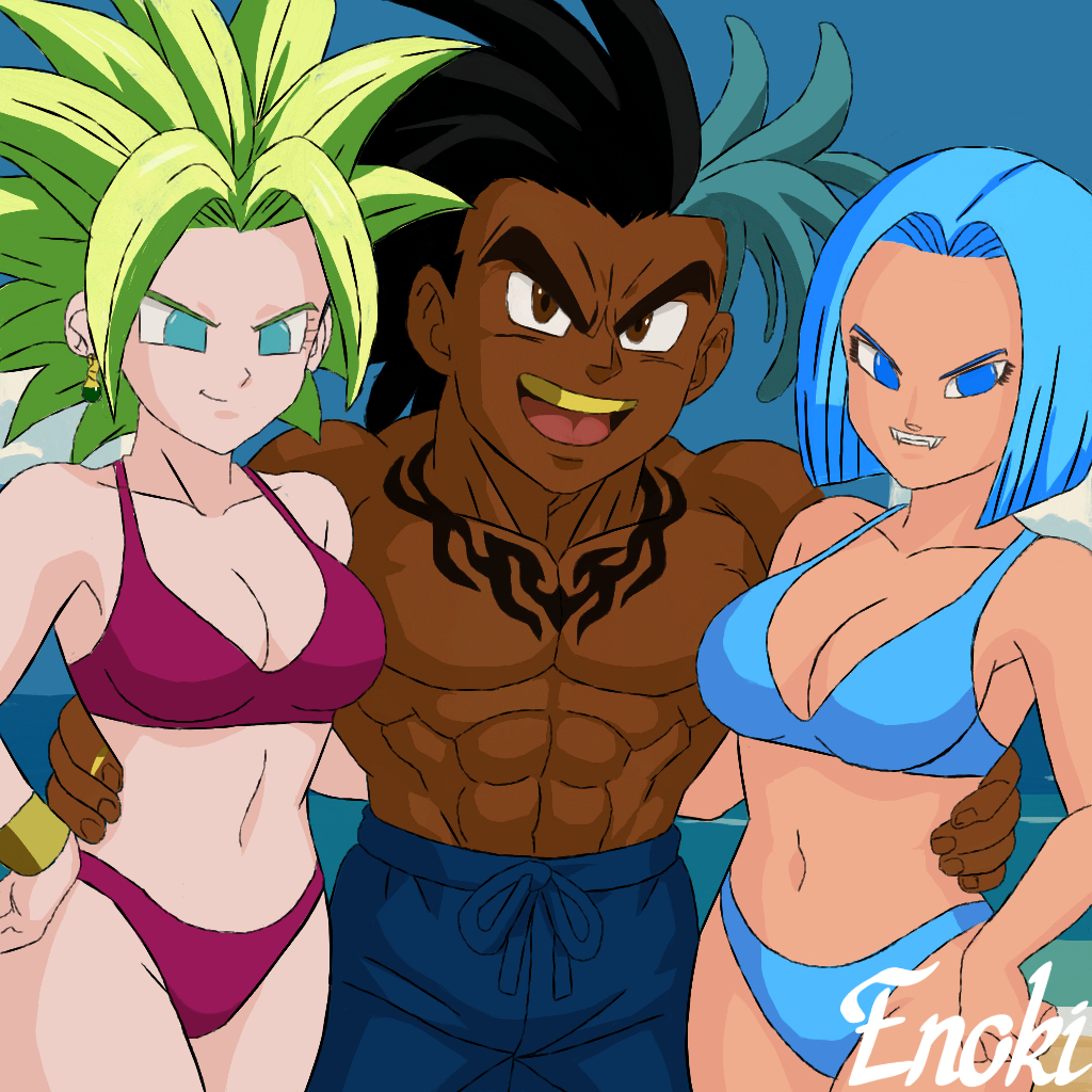YaboiEnoki's tweet image. "caught dat sun wit dem gurls @QueenlyPotara and @BluEvoBaddie

Ya boi X 2 gurl, wit body and soul, can't be taken to lightly

you kno how her rock baby"

  #OCRP #myart #LewdRP