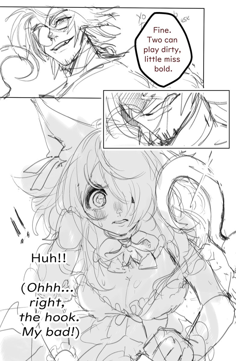 🦊🎀🦊🏴‍☠️
Sketch pages 1-2  Hooked
#doodle #foxangle #fnafau