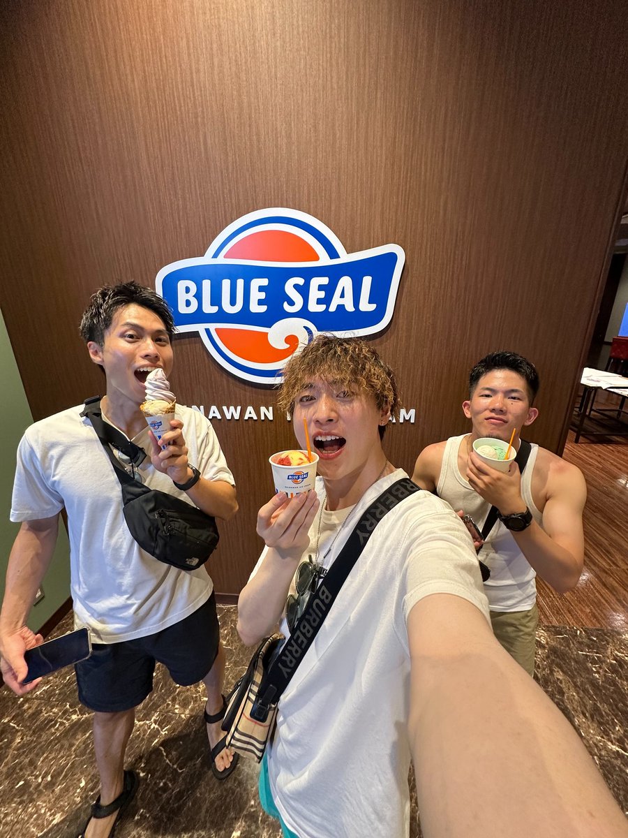 沖縄の思い出
体に焼き付けてきた👍