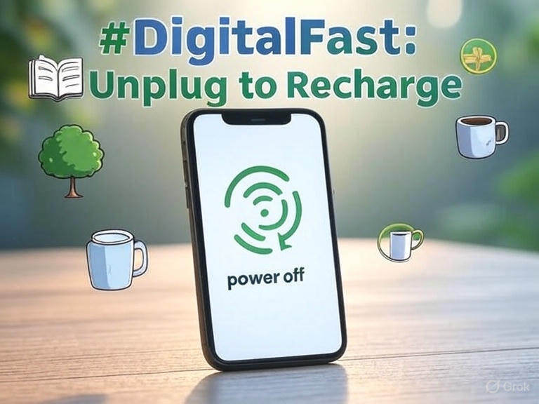 TheNameIsSamir's tweet image. #DigitalFast
Feeling glued to your screen? A digital fast might be your mental reset. Here’s the lowdown in a quick thread: