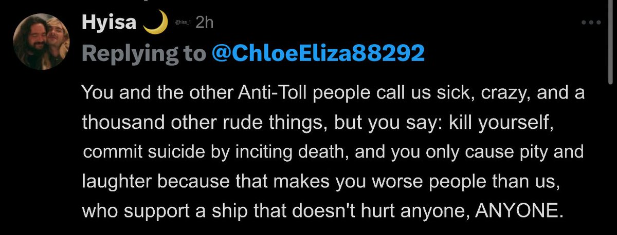 _hdiskdj_'s tweet photo. @ChloeEliza88292 remember this, It is worse to encourage suicide than simply ignore some posts https://t.co/yaxkMH95JM