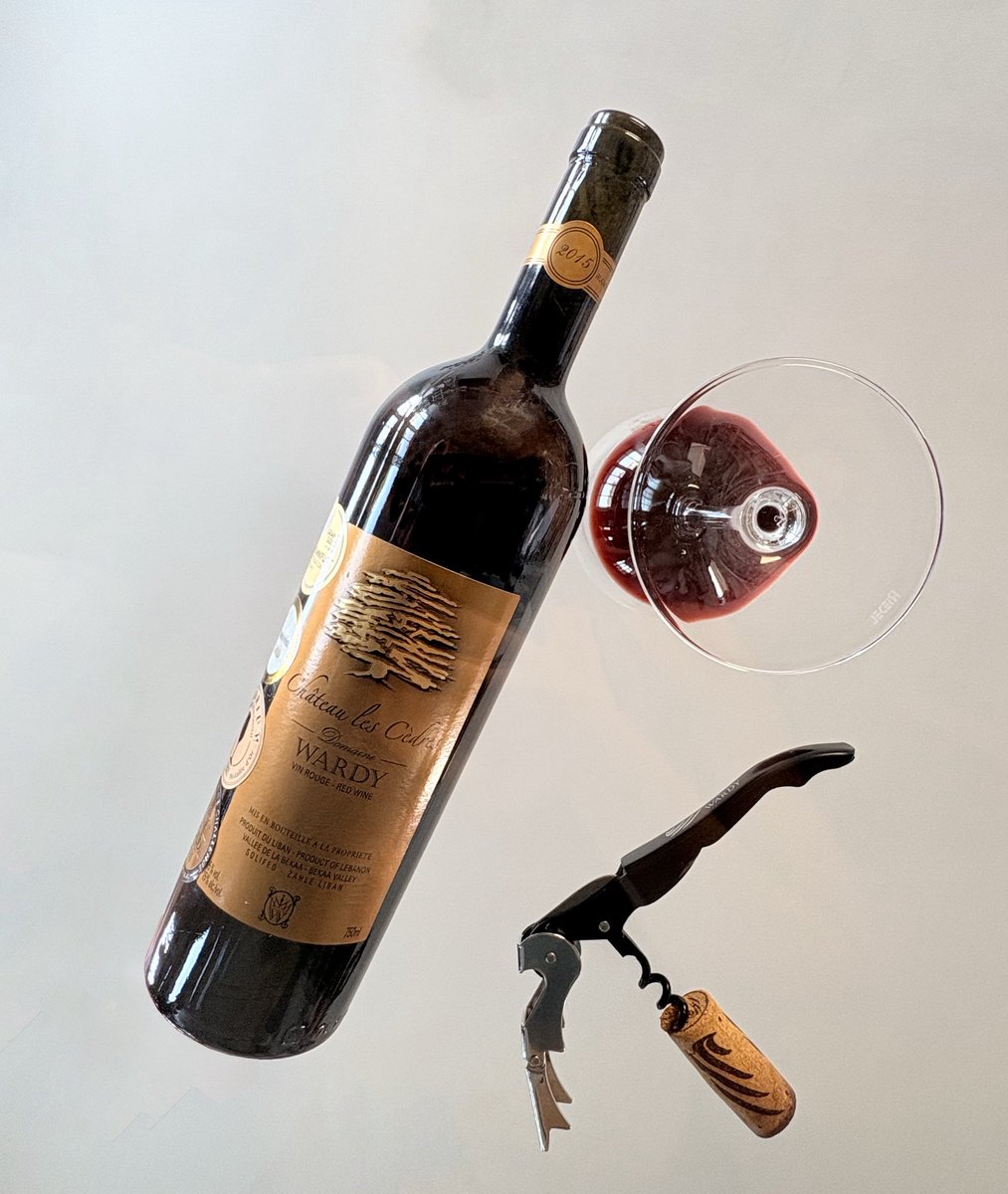 domainewardy's tweet photo. Chateau les Cedres 2015… one of the best Lebanese red wines out there

Domaine Wardy - Bottled Harmony 
.
@wardyangela 
#bottledharmony #wine #redwine #chateaulescedres #sustainable #vegan #awardwinning #premiumwine #lebanesewine #zahle #beqaa #lebanon #familybusiness https://t.co/P4CbqCJoVA