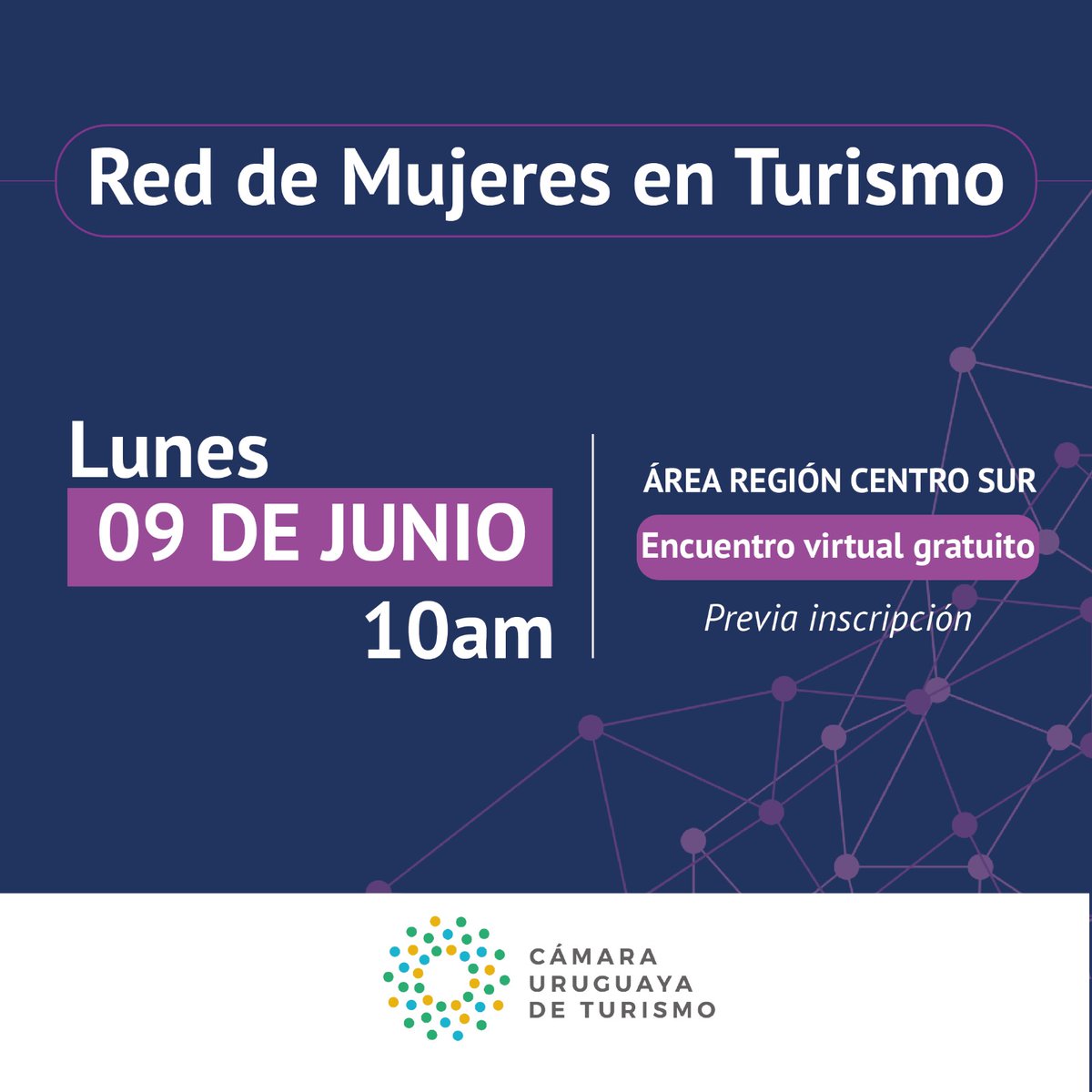 EduardoRapetti's tweet photo. 🔴 LUNES 9 y 16 junio ✅️
@CamturUruguay y la Mesa de la @regioncentrosur 
te invitan a participar de:

1.  Red de mujeres en #turismo
9.6.25 ✅️
➕️ ℹ️ en:
https://t.co/mJHHUuAWkV

2. #CAMTURConecta 
en #ColoniaDelSacramento
16.09.25 ✅️

➕️ ℹ️ en:
https://t.co/Skal04LKBA https://t.co/LES9GssquZ