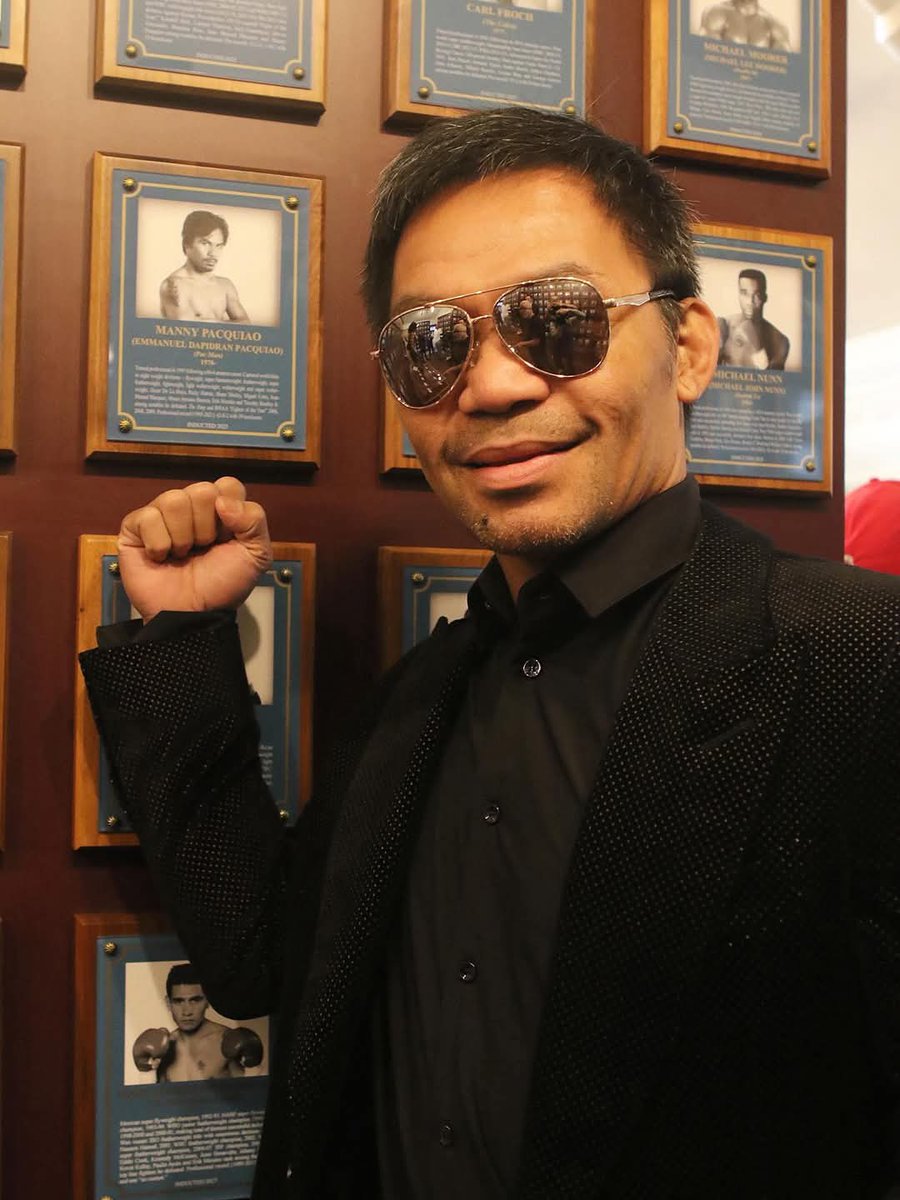 Samp_Chance's tweet photo. My all-time favorite fighter is now a hall of famer. #boxing #BoxingHallOfFame #PacquiaoBarrios https://t.co/lODYp8nqhw