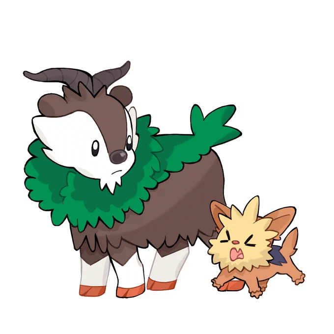 When your lillipup won't stop barking at the skiddo. [pokemon]