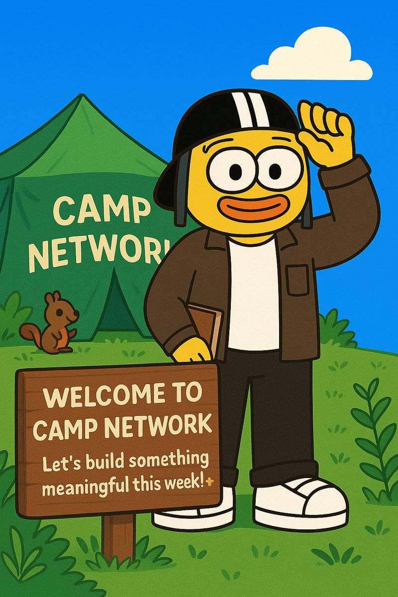 Jikyowo.ron | Nimo Web3 DAO π (@jikymeow) on Twitter photo Gcamp Campers! πβΊοΈ
Jiky reporting in from Camp Network!
A new week, a new chance to build something meaningful brick by brick, post by post.
Let's make it count π
#CampNetwork #KaitoAI <a href="/campnetworkxyz/">Camp Network βΊοΈ</a> Gcamp Campers! πβΊοΈ
Jiky reporting in from Camp Network!
A new week, a new chance to build something meaningful brick by brick, post by post.
Let's make it count π
#CampNetwork #KaitoAI <a href="/campnetworkxyz/">Camp Network βΊοΈ</a>