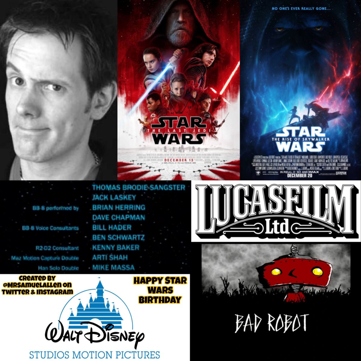 MrSamuelAllen's tweet image. Happy Birthday to #DaveChapman, he worked on many #StarWars projects. May he have a good one.