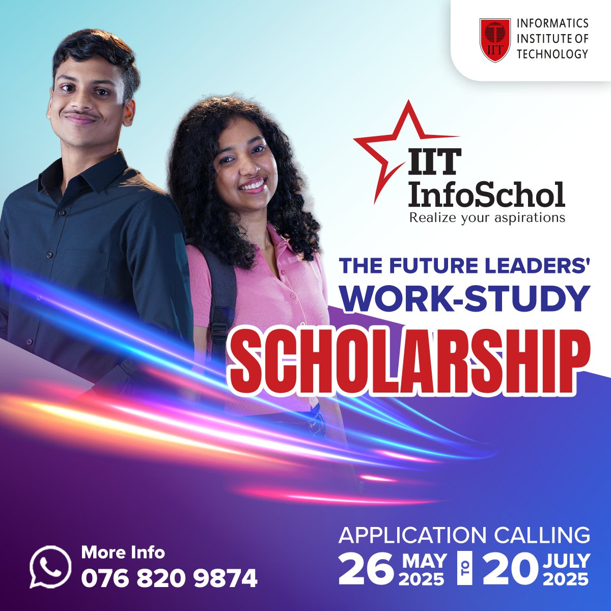 Visit : iit.ac.lk/scholarships/i…
