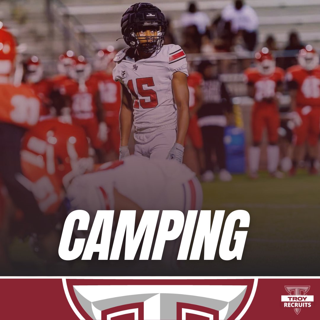 SUMMER CAMP: C/O 2026 <a href="/TroyTrojansFB/">Troy Trojans Football 8x⚔️</a>
will host 5’9 155lbs WR/OLB/DB Kam Britton <a href="/KamBritton6/">Kam B</a> from Shades Valley High School on June 13th. 

Britton had 2 forced fumbles 1 fumble recovery 1 sack 14 tackles this season. 

#TroyReport #TroyTrojans
