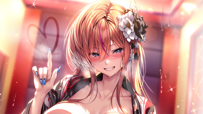 アマカノ3』のHPにて、描き下ろし特典の彩色版を更新いたしました