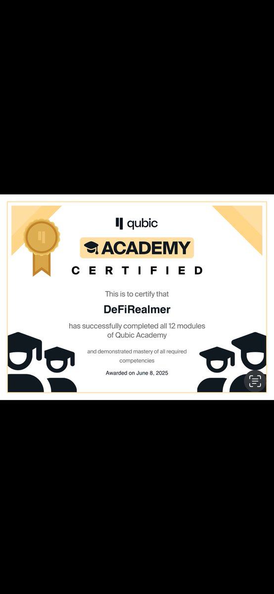 DeFiRealmer's tweet image. Thrilled to share that I’ve earned my Qubic Certification! 🌟 This journey through the Qubic Academy has deepened my understanding of cutting-edge blockchain tech and AI integration.
#QubicCertified #BlockchainMastery

@_Qubic_