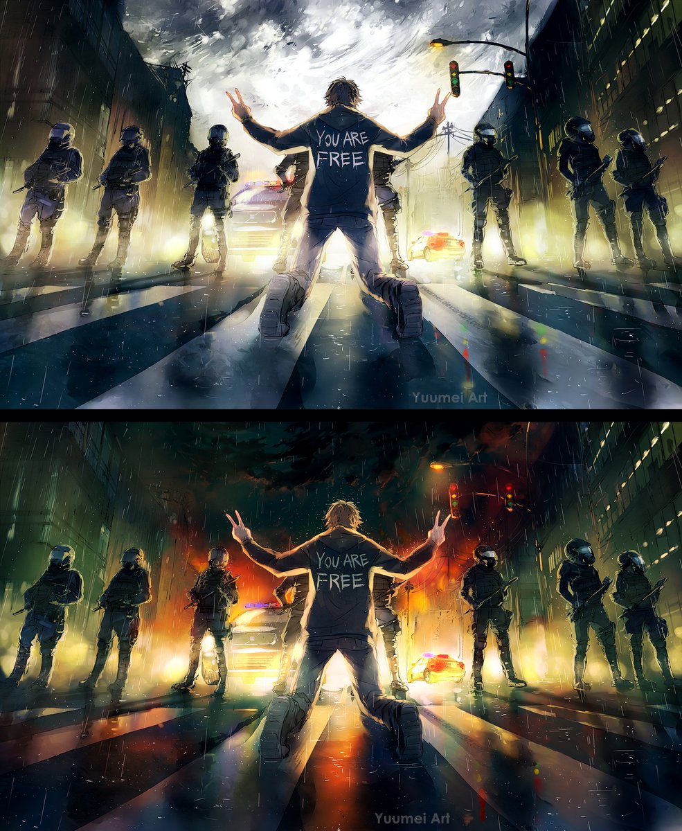 I painted this 12 years ago but it is more relevant than ever today.

YOU ARE FREE