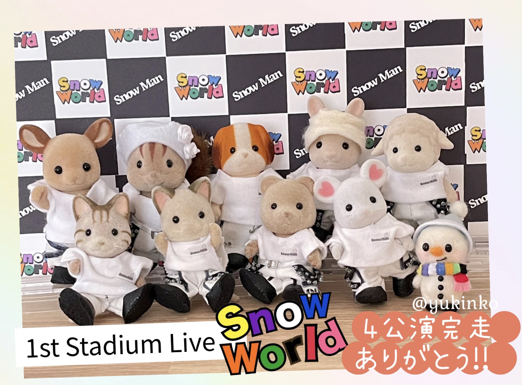 全員 Snow Man アクスタ 1st Stadium Live - メルカリ
