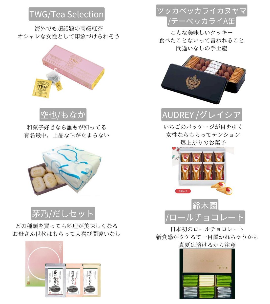 honglan_cosme's tweet image. 彼氏のお母様に「なんてセンス良い手土産なの〜うちの子をよろしくね☺️」って大褒めされる手土産まとめ