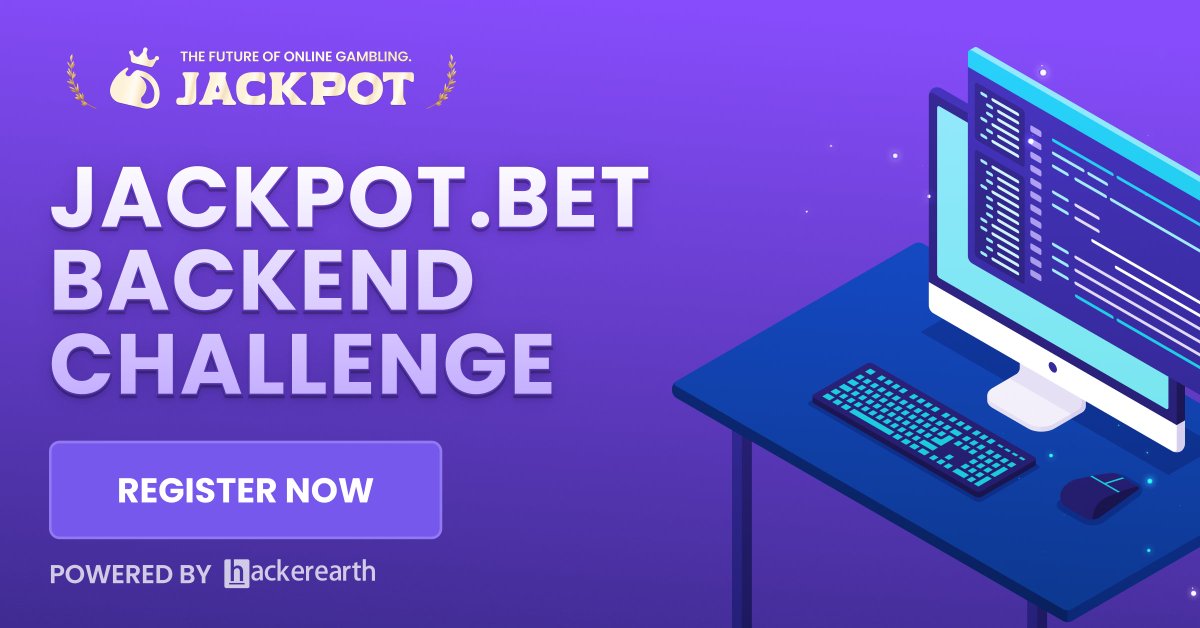 📢 Backend devs, Jackpot.bet is hiring!
We’re looking for Go experts, DevOps specialists &amp; MongoDB pros to power our remote iGaming platform. Earn up to ₹60 LPA. 
Register Here: p.hck.re/wtsq