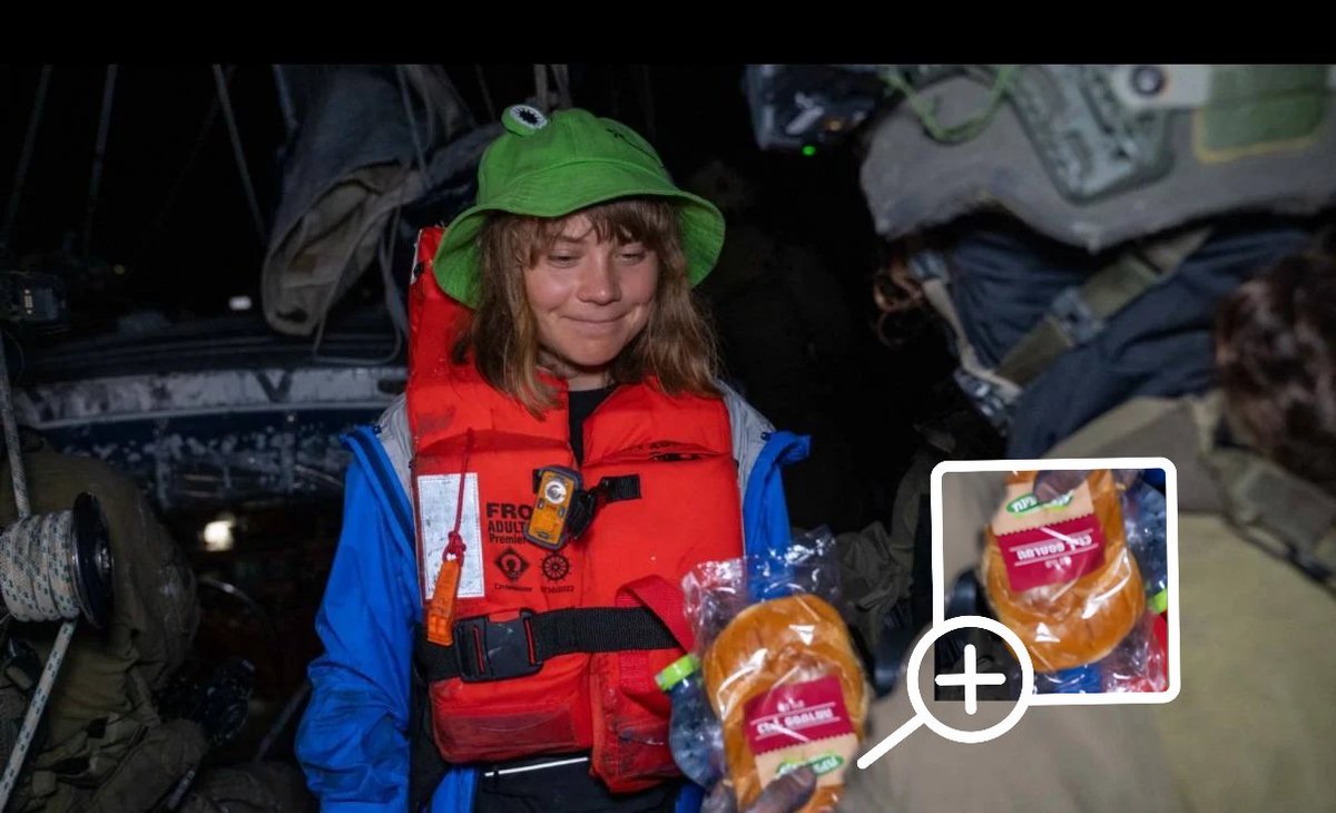 דל"פ: למרות האירוניה, הצבא המוסרי בעולם לא היה צריך להגיש כריך פסטרמה לאחת הטבעוניות המפורסמות בעולם (ועוד בעיצומו של משבר אקלים). התמונה הזאת עוד תתהפך עלינו.