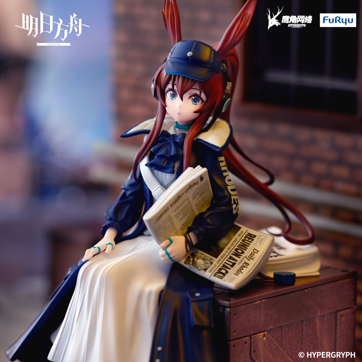 FURYU_collectib's tweet image. ARKNIGHTS
Noodle Stopper Figure -Amiya Newsgirl ver.-
16cm, coming in October
#FURYU