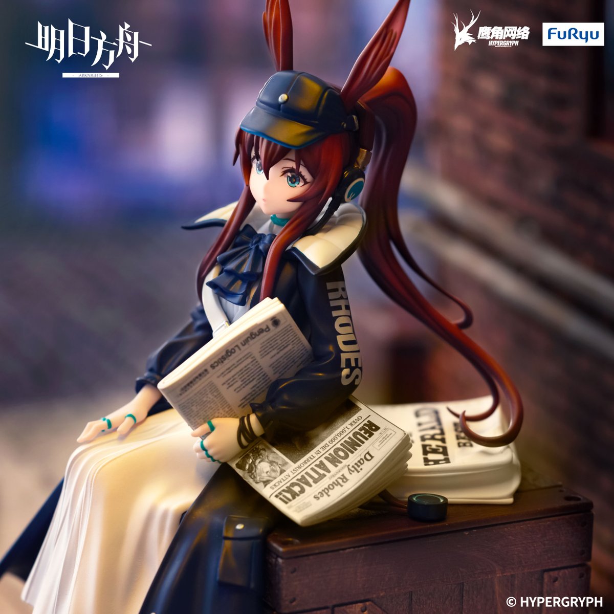 FURYU_collectib's tweet image. ARKNIGHTS
Noodle Stopper Figure -Amiya Newsgirl ver.-
16cm, coming in October
#FURYU