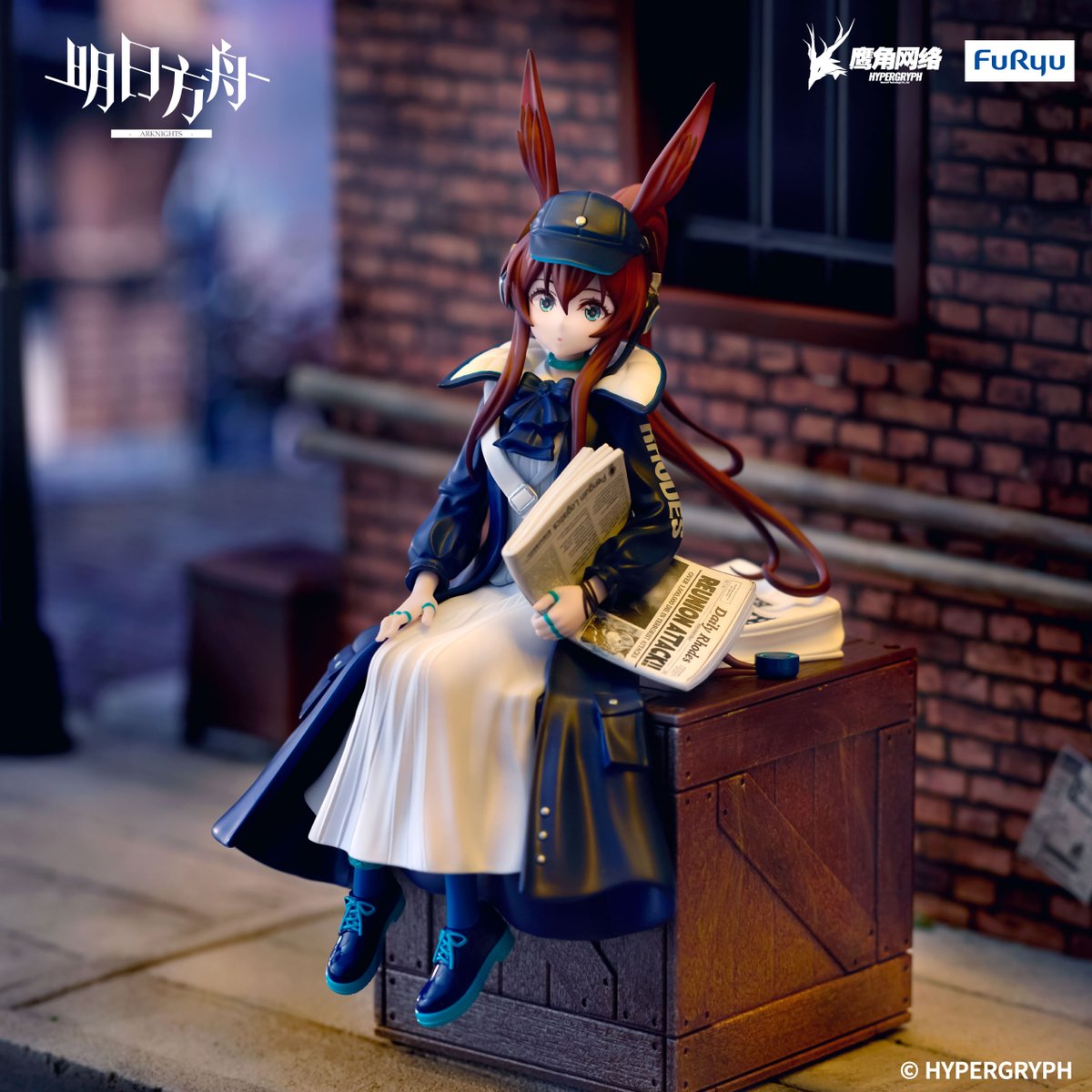 FURYU_collectib's tweet image. ARKNIGHTS
Noodle Stopper Figure -Amiya Newsgirl ver.-
16cm, coming in October
#FURYU