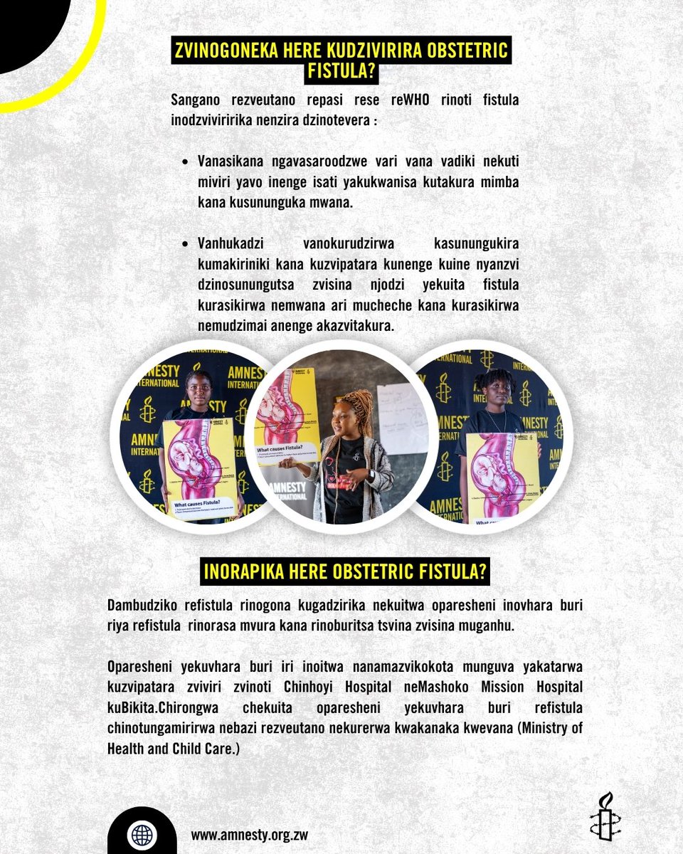Amnesty International Zimbabwe tweet media
