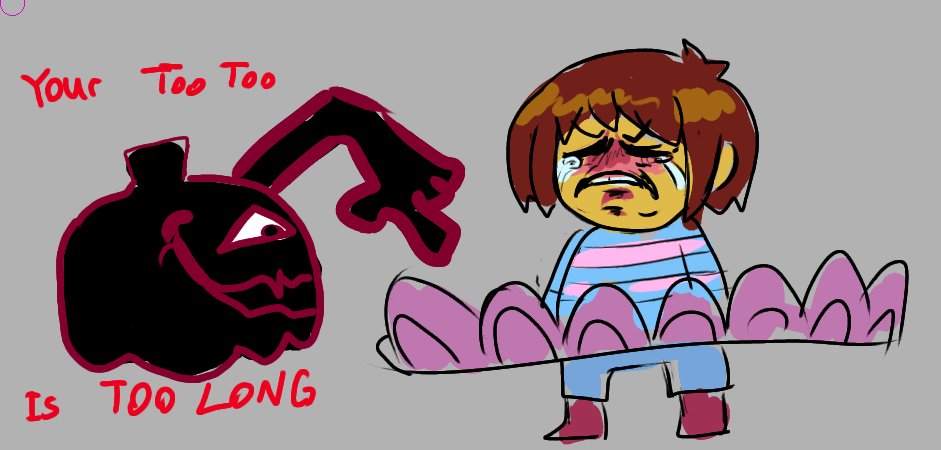 First Deltarune Chapters 3 and 4 fanart. Kind of.