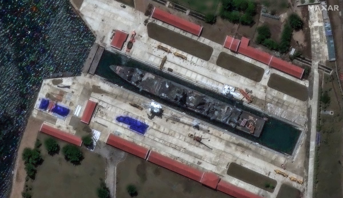 <a href="/ArmsControlWonk/">Dr. Jeffrey Lewis</a> <a href="/planet/">Planet</a> Maxar found the boat in Rason !