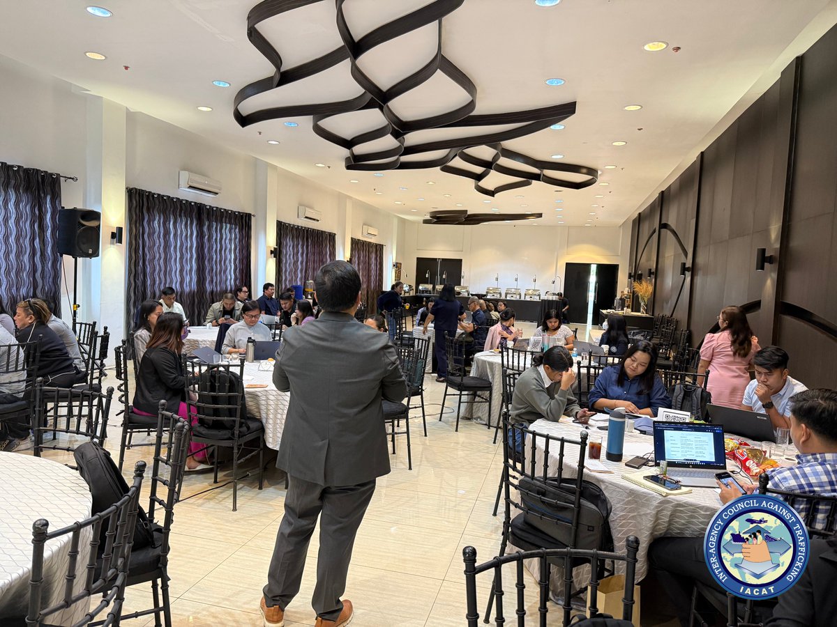IACAT_PH's tweet image. IN PHOTOS | IACAT held the A-IACAT Training Workshop on May 27–30 in Tagaytay, strengthening inter-agency capacity to combat trafficking. The workshop is part of CTIP LEAP with ASEAN-ACT, focused on training development, policy, and capacity building.

#IACAT #BagongPilipinas