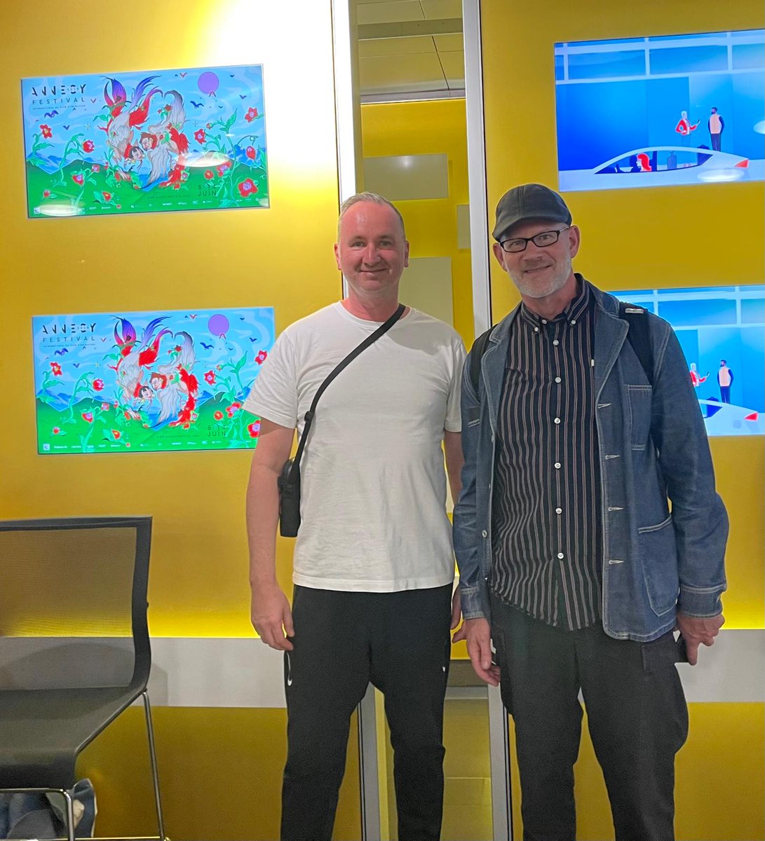 Martians vs Roughnecks (@martiansvs) on Twitter photo We have landed at Annecy!
Showrunner Rich Pursel & Producer Alan Dickson are showcasing MvR to the best of the best in the Animation world at <a href="/annecyfestival/">Annecy Festival</a> 2025 🥳🥳
Stay tuned for updates! #annecy2025 #mvrmy #animation #martiansvs We have landed at Annecy!
Showrunner Rich Pursel & Producer Alan Dickson are showcasing MvR to the best of the best in the Animation world at <a href="/annecyfestival/">Annecy Festival</a> 2025 🥳🥳
Stay tuned for updates! #annecy2025 #mvrmy #animation #martiansvs