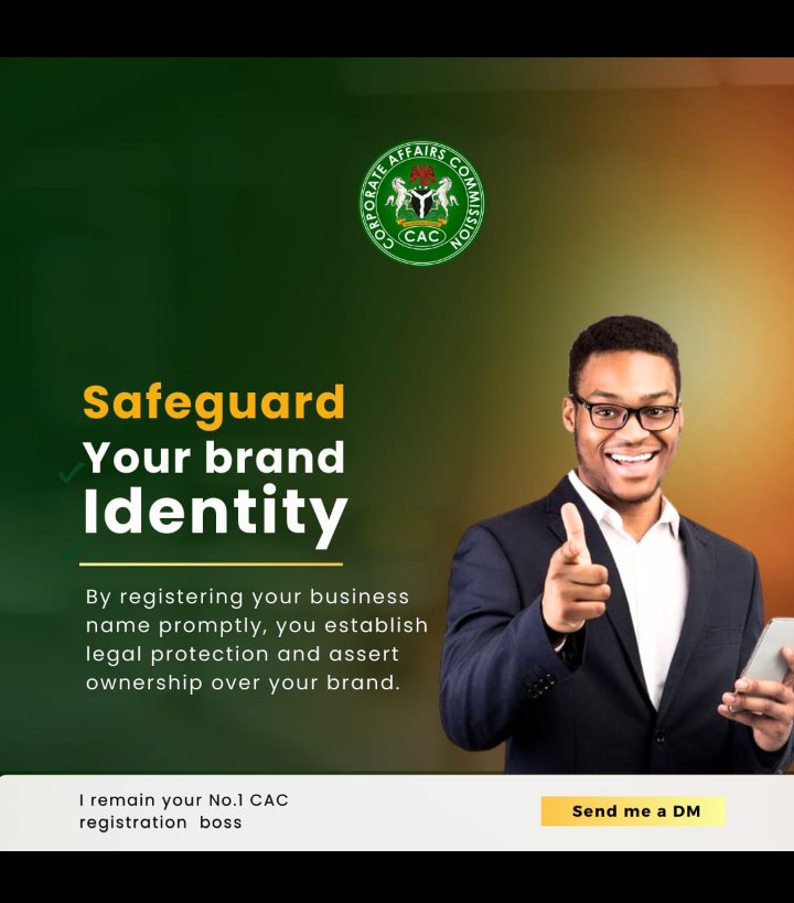 Deedot_1's tweet photo. @SirDavidBent Hy I'm Dayo. I do business registration for small and big businesses as it is essential for all business owners to register their business under the Corporate Affairs Commission.

Add me as a contact on WhatsApp. https://t.co/KACMjGj1cX https://t.co/XOf4WOg0fb