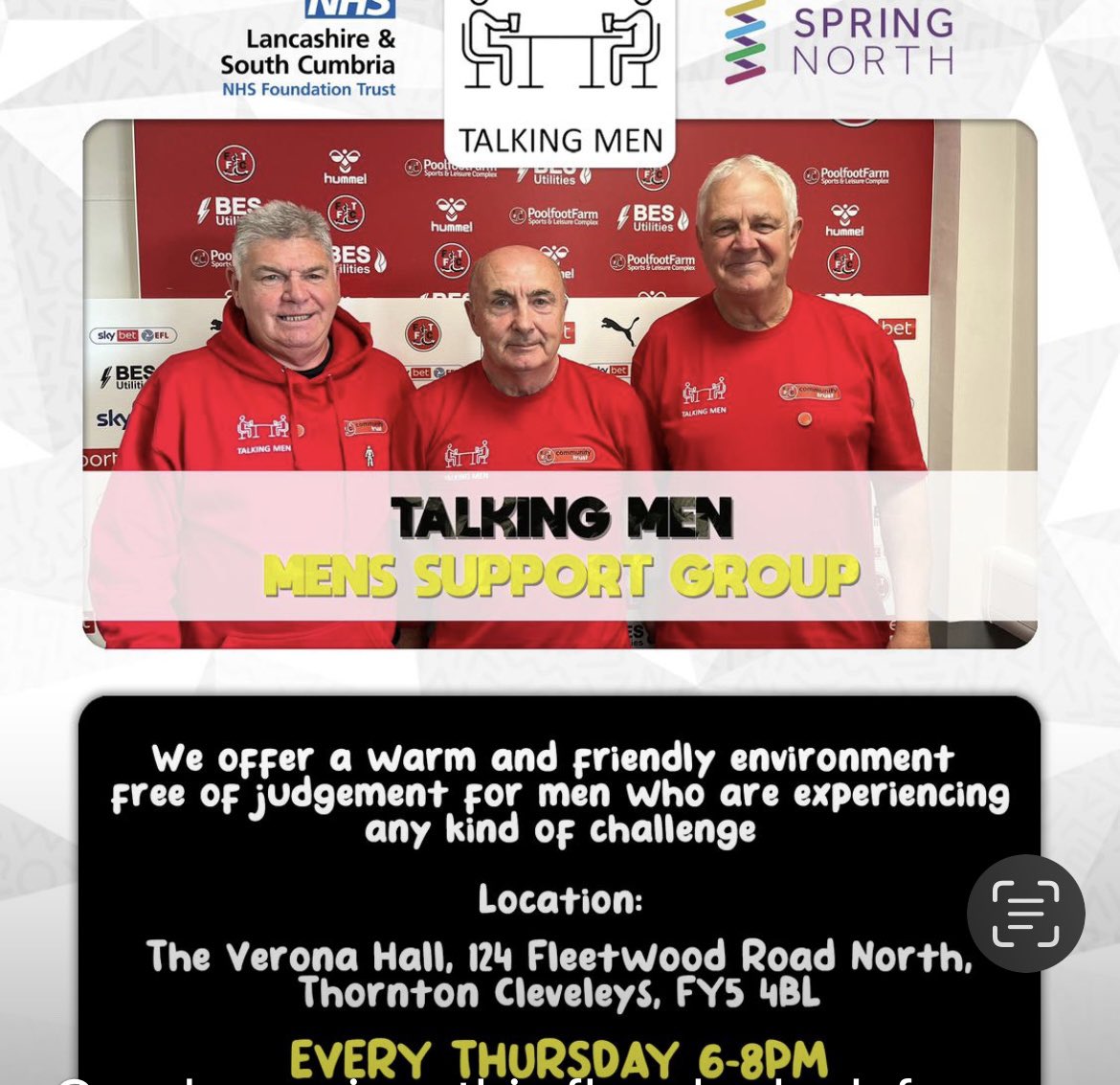 Great resource. We also offer a similar support group every Thursday