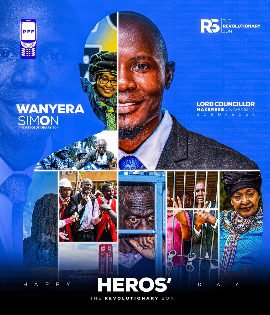 WANYERA (@simonwanyera_) on Twitter photo To my people from <a href="/Makerere/">Makerere University</a> University,the residents, non-residents,teaching & non-teaching staff & students, I extend my heartfelt wishes for a meaningful Heroes’ Day! May we all take a moment to honor & celebrate the heroes among us & reflect on the values that unite us.! To my people from <a href="/Makerere/">Makerere University</a> University,the residents, non-residents,teaching & non-teaching staff & students, I extend my heartfelt wishes for a meaningful Heroes’ Day! May we all take a moment to honor & celebrate the heroes among us & reflect on the values that unite us.!