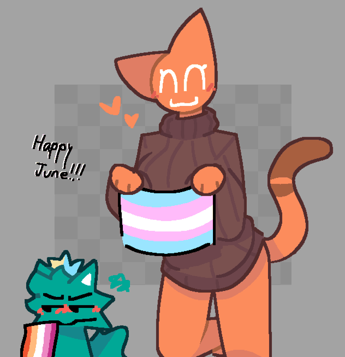 pride month doodle