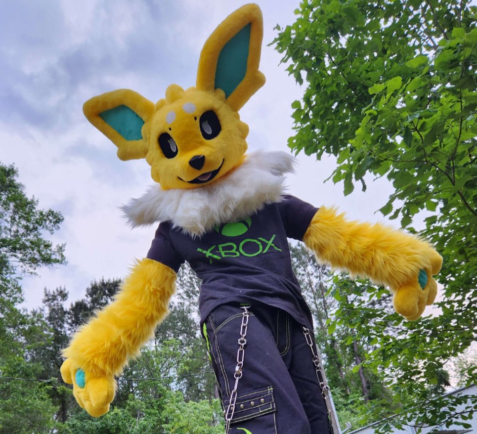 xXmaxosaurusXx's tweet image. 🌩️ MAX // JAZZ 🌩️
⚠️ WARNING: I zap when I'm happy!
- Hasty Nature
- Eterna Forest
- Lvl. 23
Suit by @pocketpap !
X - No Zoophs, Pedos, Bigots, you get it