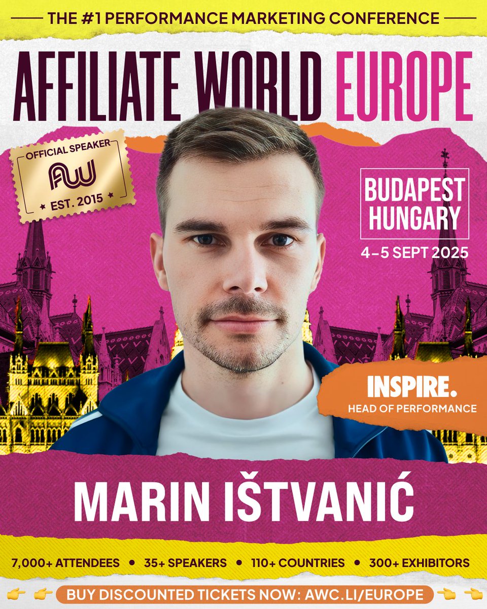 From freelancing to scaling 9-figure brands—Marin Ištvanić has seen every level of the game. 🔥

As Head of Performance at Inspire, he’s spent over $50M on Facebook ads in just 12 months. Whether it's client campaigns or in-house brands, Marin knows exactly what works—and he’s