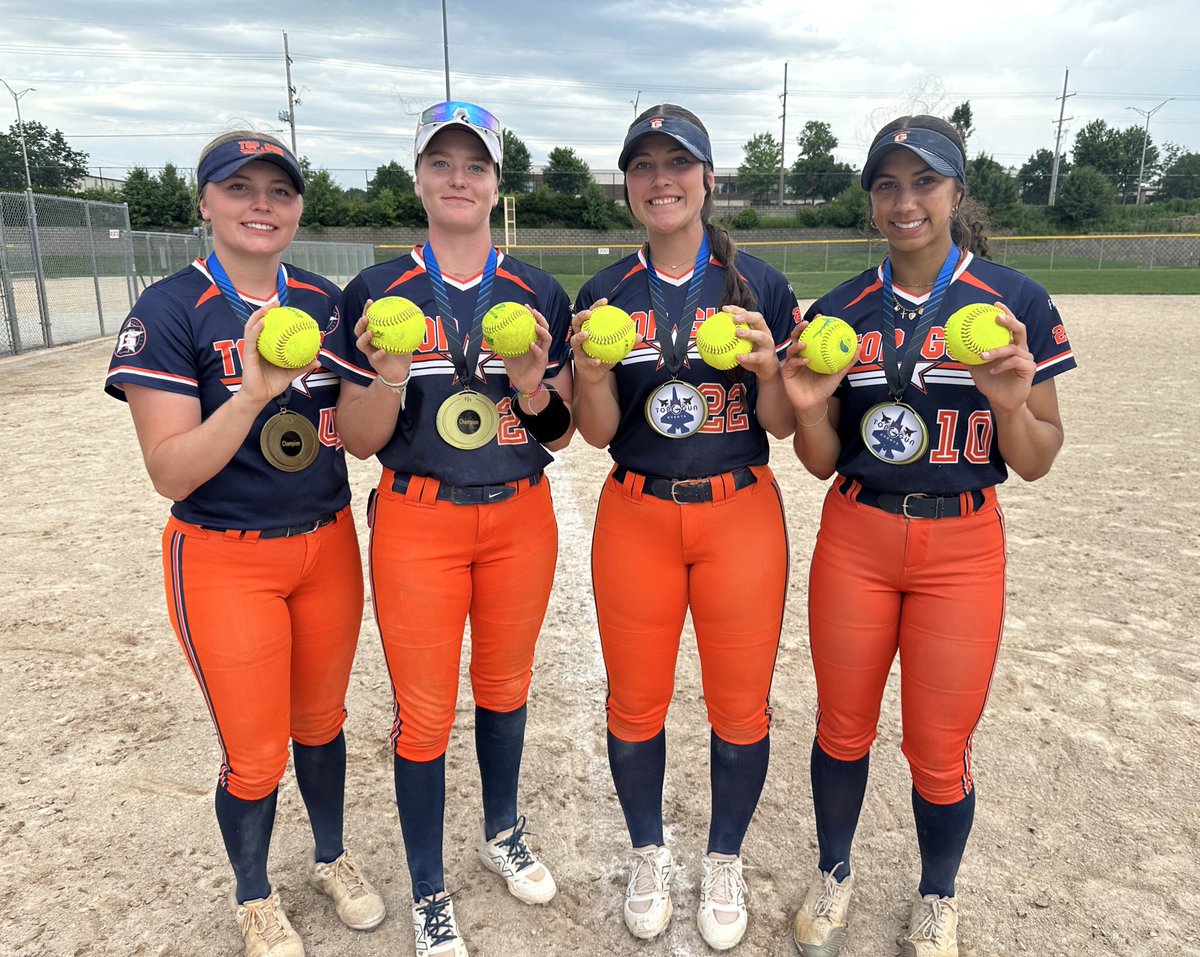 Top Gun National 16u-SK (@topgun_skim) on Twitter photo Couple of bombs from the weekend. 5 of them happening in bracket. 1 being a HUGE walk-off HR in extra innings!! Way to swing it ladies!
<a href="/kgriffin2028/">Kennedy Griffin</a> π£
<a href="/EllaSmith0925/">Ella Smith</a> π£π£
<a href="/2027BBarnett/">Bailey Barnett 2027</a> π£π£
<a href="/ZMabion10/">Zariya Mabion 2027</a> π£π£
<a href="/TGA_Turner/">Top Gun National 18U</a> <a href="/TGASciara/">Top Gun National 16</a> <a href="/SoftbalAmerica/">Softball America</a> <a href="/LineDsoftball/">Line Drive Media</a> <a href="/topgunfastpitch/">Top Gun Fastpitch</a> Couple of bombs from the weekend. 5 of them happening in bracket. 1 being a HUGE walk-off HR in extra innings!! Way to swing it ladies!
<a href="/kgriffin2028/">Kennedy Griffin</a> π£
<a href="/EllaSmith0925/">Ella Smith</a> π£π£
<a href="/2027BBarnett/">Bailey Barnett 2027</a> π£π£
<a href="/ZMabion10/">Zariya Mabion 2027</a> π£π£
<a href="/TGA_Turner/">Top Gun National 18U</a> <a href="/TGASciara/">Top Gun National 16</a> <a href="/SoftbalAmerica/">Softball America</a> <a href="/LineDsoftball/">Line Drive Media</a> <a href="/topgunfastpitch/">Top Gun Fastpitch</a>