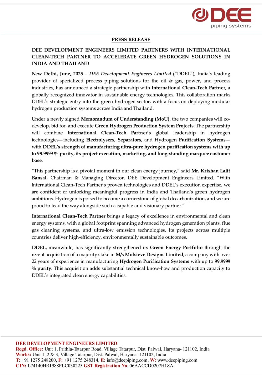 LaddadCs's tweet image. #deedev #deepiping #deedevelopment 
#hydrogen purification system