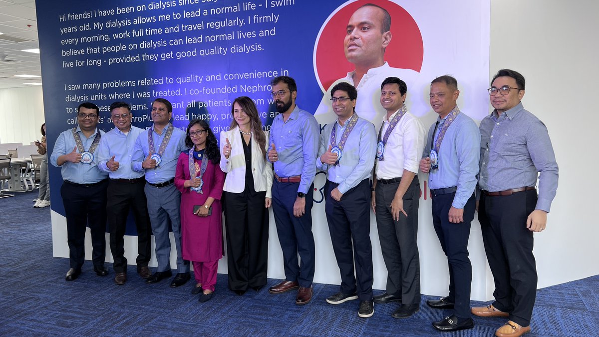 nephroplus's tweet photo. A new chapter begins! 
We have opened our Support Office in the Philippines — another step in putting Guest care first.
Here’s a glimpse from the blessing ceremony as we grow with purpose and heart. 
 #Healthcare #GuestCare #NewBeginnings https://t.co/CwOR5XMuFW