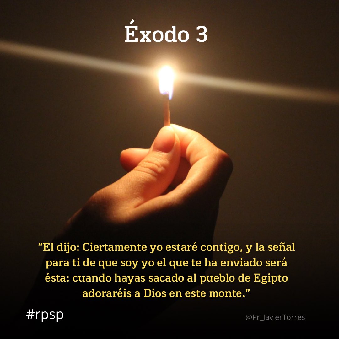 #rpsp | Éxodo 3

“No hay ninguna habilidad humana, ni poder humano, ni inventiva propia del hombre que puedan realizar lo que sólo es posible cooperando con Dios.” (CBA)

#PrimeroDios