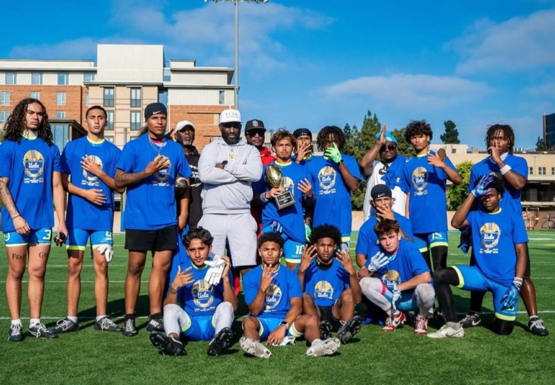 Rasharee (Coach D) Demery (@coachdeshon) on Twitter photo Our guys won the HS Travel Team Bracket today <a href="/UCLAFootball/">UCLA Football</a>. We will lose a few top players, but we just gonna reload & coach em up. 2026 Reload. <a href="/granitehillsfb/">Granitehillsfootball</a> <a href="/FastCampAth/">Kevin Brown(Coach KB)</a> <a href="/itrainyouth/">CoachDeeJay</a> <a href="/Daygofootball/">San Diego Football</a> <a href="/therealbeadle/">Adam Beadle</a>. Our guys won the HS Travel Team Bracket today <a href="/UCLAFootball/">UCLA Football</a>. We will lose a few top players, but we just gonna reload & coach em up. 2026 Reload. <a href="/granitehillsfb/">Granitehillsfootball</a> <a href="/FastCampAth/">Kevin Brown(Coach KB)</a> <a href="/itrainyouth/">CoachDeeJay</a> <a href="/Daygofootball/">San Diego Football</a> <a href="/therealbeadle/">Adam Beadle</a>.